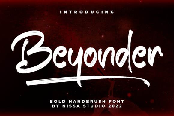 Beyonder: A Bold Display Font for Impactful Design
