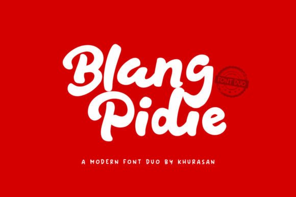Blang Pidie Duo Font for Editorial Design