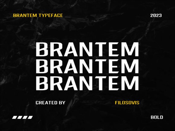 Brantem Font: Bold and Urban for Digital Impact