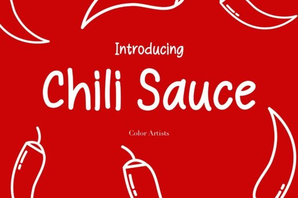 Chili Sauce Font for Business Style