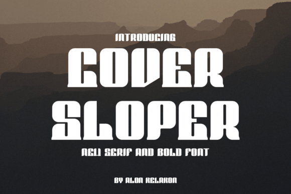Cover Sloper: Bold Serif for Creative Makers