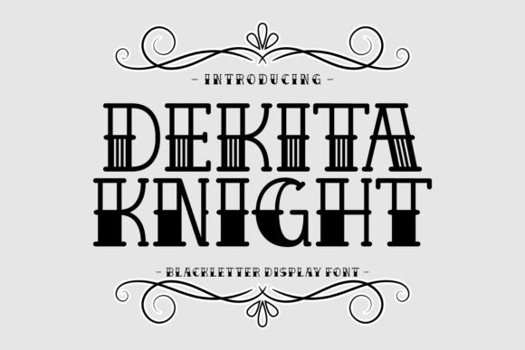Dekita Knight: Bold Typography for Impact