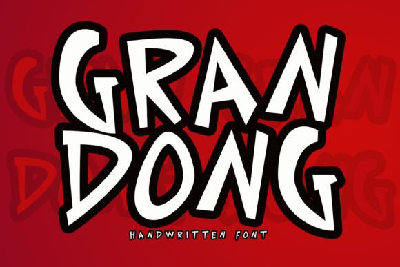 Grandong: A Bold Display Font for Digital Marketing