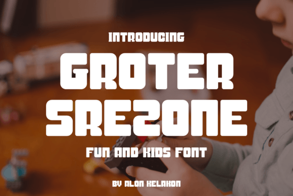 Groter Srezone Font for Web Design