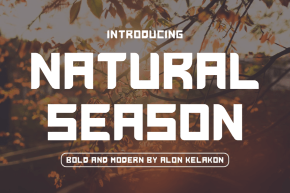 Natural Season: A Versatile Sans Serif