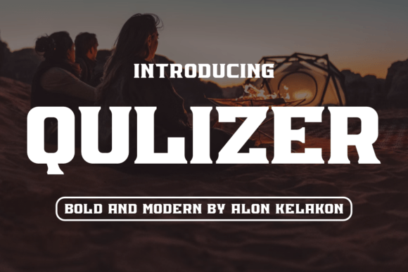 Qulizer: Bold Sans Serif for Web Design