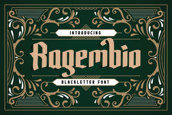 Ragembio: A Bold Font for Editorial Impact