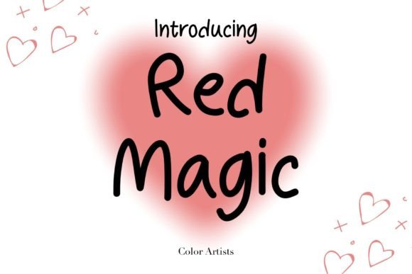 Red Magic Font for Business