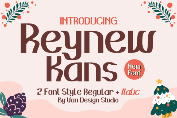 Reynew Kans: A Bold Serif for Creative Projects
