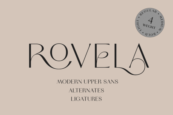 Rovela: A Bold Serif for Impactful Campaigns