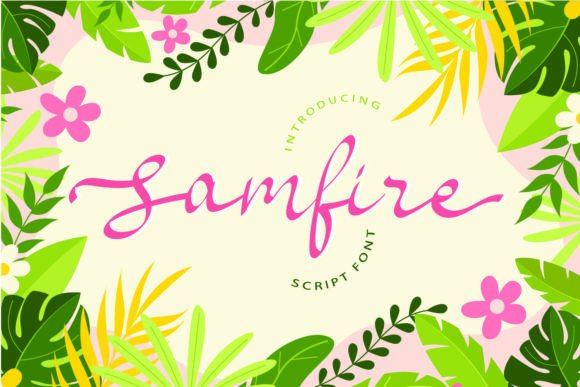 Samfire: A Quirky Font for Bold Branding
