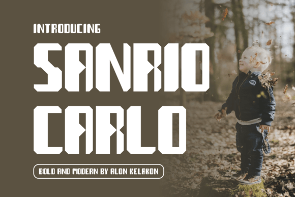 Sanrio Carlo Font: Bold and Versatile