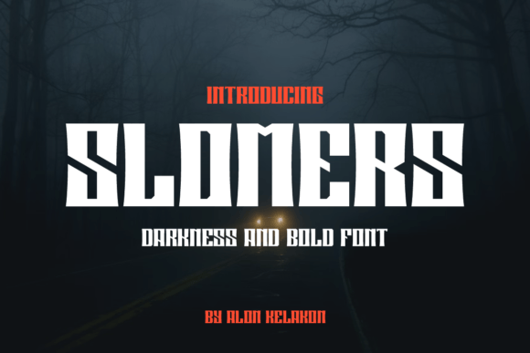 Slomers: A Serif Font for Real-World Design