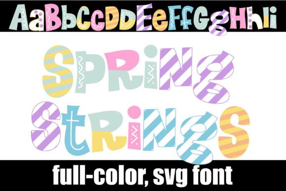 Spring Strings: A Fresh Font for Business