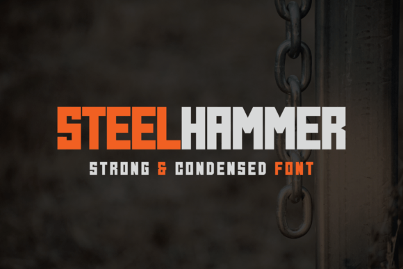 Steel Hammer Font for Web Design