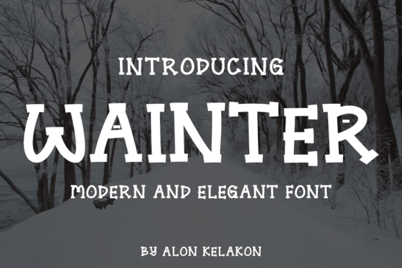 Wainter: A Bold Sans Serif for Web Design